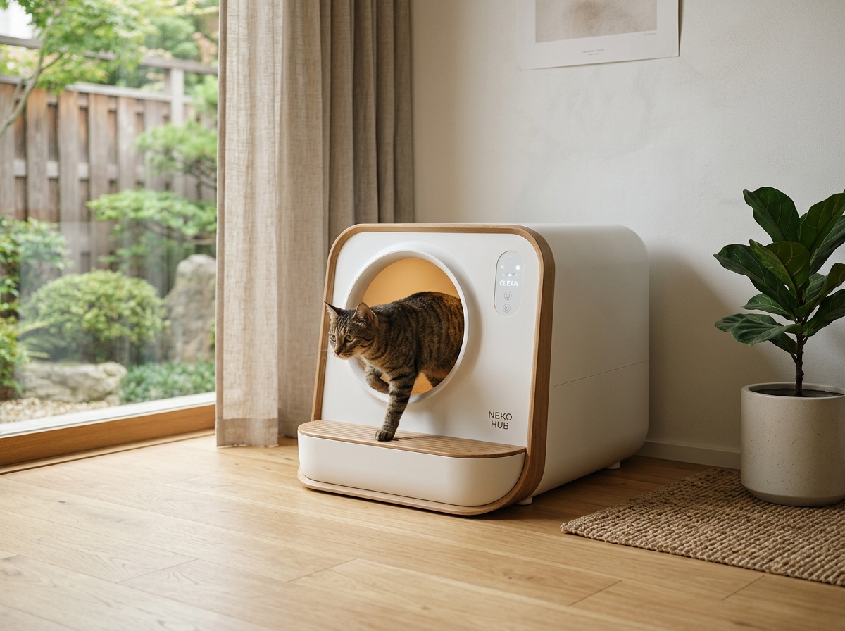 Automatic Cat Litter Box