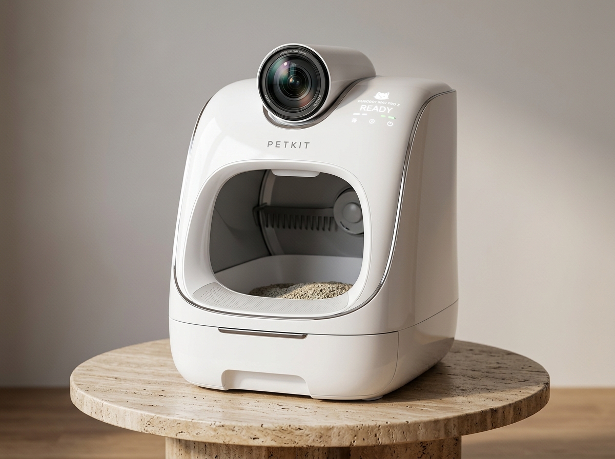 PETKIT Purobot Max Pro 2 smart automatic cat litter box with AI camera
