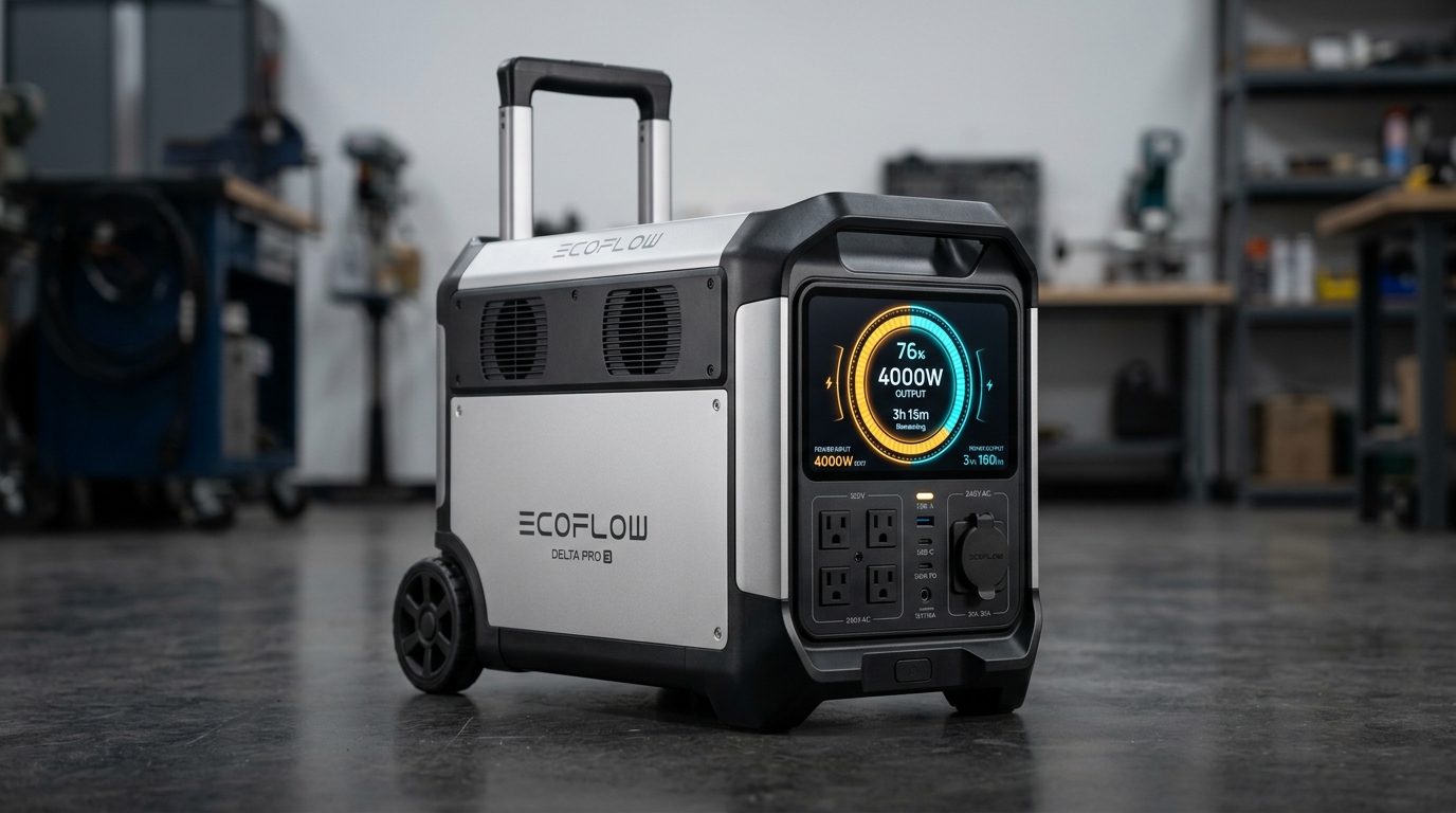 EcoFlow DELTA Pro 3 Home Emergency Power Station